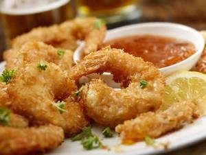 Crispy Golden Fried Prawn