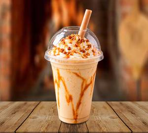 Butter scotch milk shake