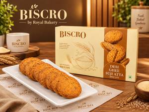 Desi Ghee Suji Atta Biscuit 300GM