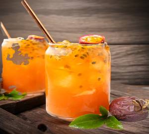 Passion fruit iced tea