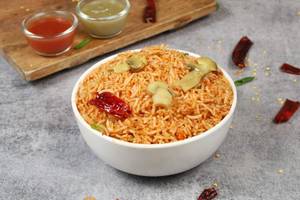 Schezwan Mushroom Rice