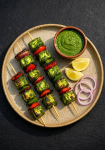 Paneer Hariyali Tikka