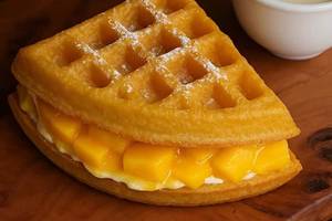 Mango Waffle