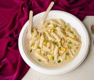 White Sauce Veg Pasta