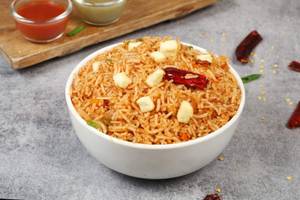 Schezwan paneer rice