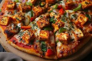 Paneer Tikka Pizza