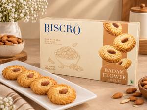 Badam Flower Biscuits 300GM