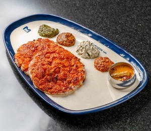Ghee Podi Onion Uthappam
