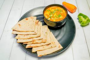 2 Roti with Paneer Butter Masala