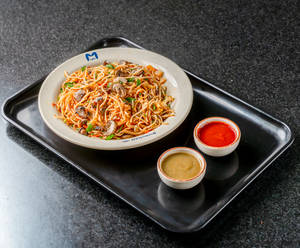 Mushroom Veg Schezwan Noodles