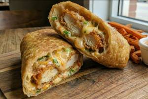 Crispy Fried Chicken Wrap