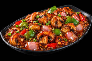 Gravy Chilly Mushroom