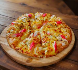 Imported Crab stick pizza-(8 inch)