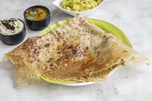 Onion rava masala dosai
