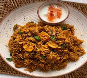 Mushroom Biryani