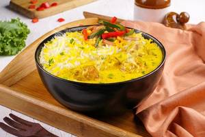 Kadhi Pakoda Rice Bowl