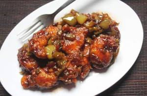 Prawn schezwan dry