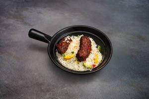Three Treasure Claypot Rice with Chicken 