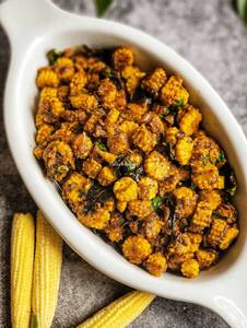 Baby Corn Pepper Fry