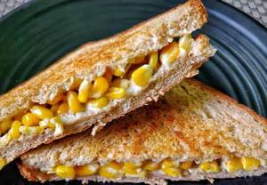 Corn & Cheese Sandwich