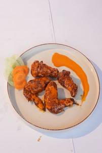 Korean gochujang chicken wings