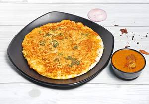 Chicken curry dosa