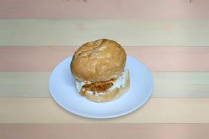 Fried chicken burger