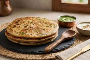 Ghee aloo paratha 