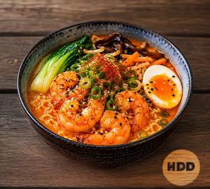 Prawns Panda Ramyeon