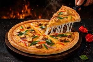 Spicy Paneer Tikka Pizza