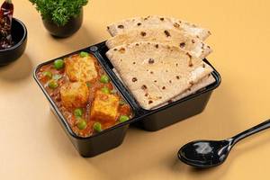 Matar Paneer & Chapati Dabba