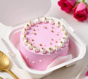 Strawberry bento cake