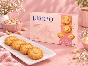 Kaju Flower Biscuit 300GM