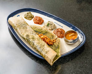 Curry Leaf Podi Masala Dosai
