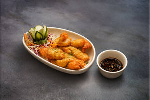 Crispy Golden Fried Prawn Tempura 