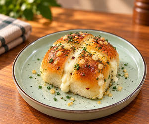 Korean Garlic Creamcheese Pav