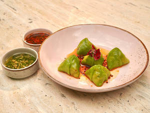 Spicy Asparagus Corn Dimsum