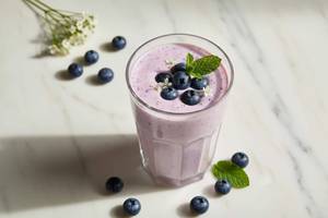 Blueberry Lassi 