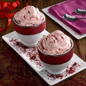 Red velvet ice cream
