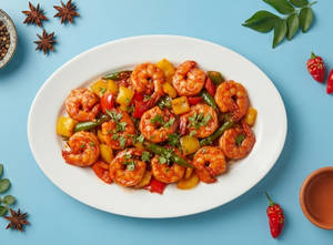 Chilli Prawns