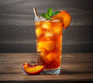 Peach iced tea
