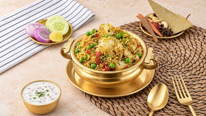 Aloo Mutter Biryani
