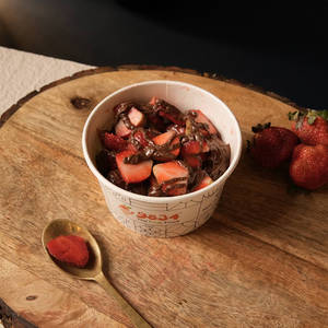 Nutella Strawberry Platter
