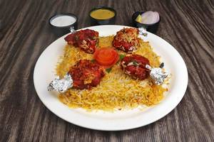 Chicken Lollipop Biryani