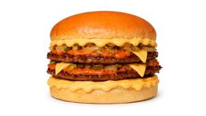 Peri peri chicken smash burger