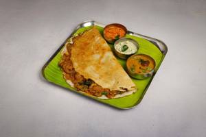 Mushroom Masala Dosa