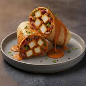 Makhani paneer wrap