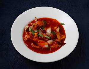 Chicken In Pickle Chilli Sauce
