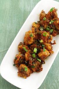 Mushroom Manchurian Dry