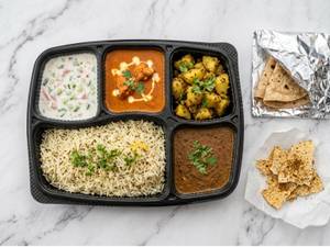 Punjabi Chicken Thali